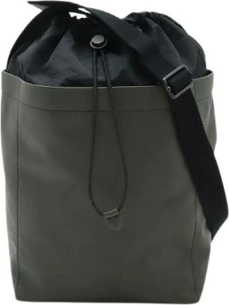 Bottega Veneta Pre-owned Bucket Bags, female, Green, Size: ONE SIZE Pre-owned Leather Bucket Bag