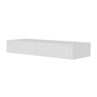 Selsey Selsey - Veldio - Consolle Sospeso Con 2 Cassetti - 110 Cm - Bianco