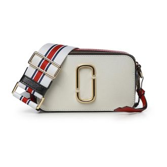 Marc Jacobs The Snapshot - Dames - Schoudertassen - Wit - ONE Size - Leer - Tassen