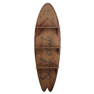 Maisons du monde Estanter&iacute;a tabla de surf con estampado