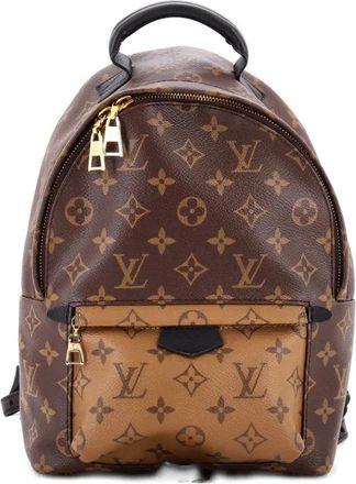Louis Vuitton Palm Springs Reverse Monogram Canvas PM backpack - Marrone