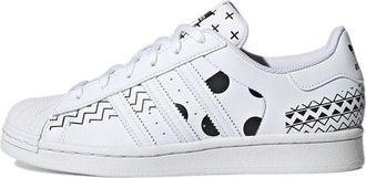 adidas (WMNS) adidas originals Superstar Sneakers Black/White GW3309