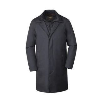 Moorer Hombre, Abrigos, Azul, Talla: 5XL