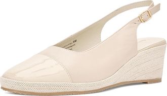 David Tate Scarlet Womens Sandals Light Taupe Leather/Patent Leather : 10.5 WW (EE)