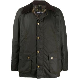 Barbour Waxed-cotton Corduroy-collar Jacket