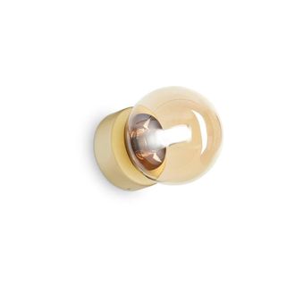 Netlighting Perlage Wall Lamp Brass in Gold
