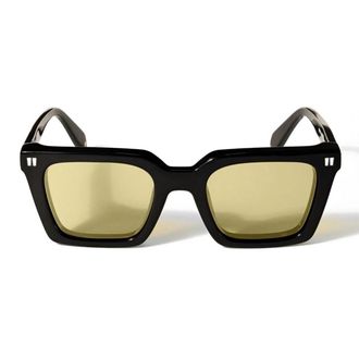 Off-white Sunglasses Ow1004 1018 Reno Black/Yellow Unisex