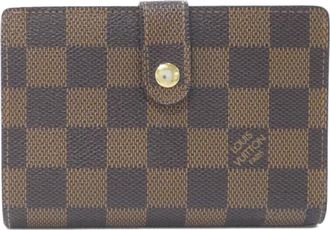 Louis Vuitton Ebene Coated Canvas Wallet (Bi-Fold) (Pre-Owned)