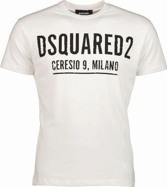 Dsquared2 Mens Ceresio 9 Milano T-Shirt - Black - Size: 36