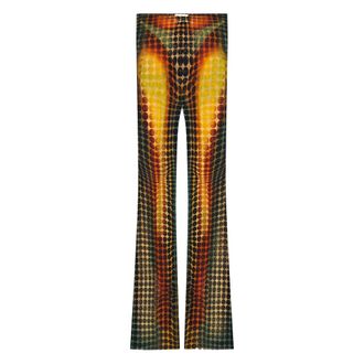 Jean Paul Gaultier R&eacute;&eacute;dition - Le Pantalon Imprim&eacute; Dots Marron