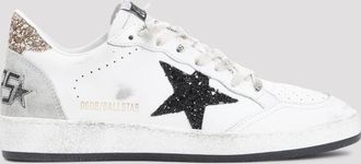 Golden Goose White Lace Up Sneakers