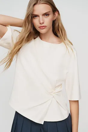 Second Female Arkai Draped Tee