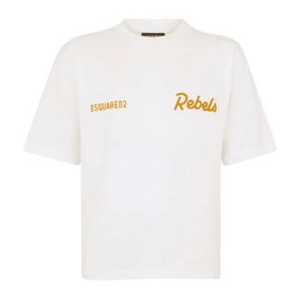 Dsquared2 Hombre, Camisetas, Blanco, Talla: XS