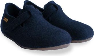 Haflinger Focus Hüttenschuhe - Unisex | blau
