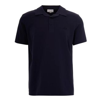 Lacoste Polo Shirts, male, Blue, Size: 2XL Regular Fit Commuter Polo