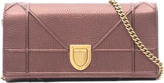 Dior Clutch Diorama con catena anni 2010 - Marrone