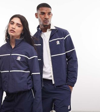 Reebok Giacca a vento blu navy in esclusiva per ASOS