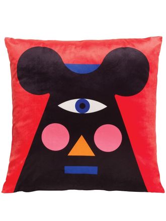 QEEBOO Kussen met print - Rood