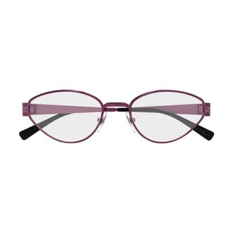 Gucci GG1853O003 Cat-Eye GG Monogram Eyeglasses - Purple