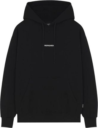 PROPAGANDA Hoodie Ribs-01 - Heren - Hoodies - Zwart - L - Katoen - Hoodies & sweatvesten