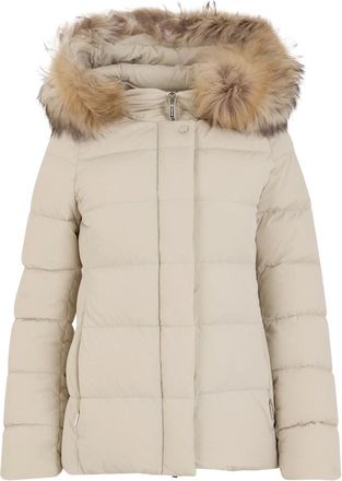 Moorer Kilie-Fur-Kn Jacket - Jackets - Mujer - Beige - 2XS