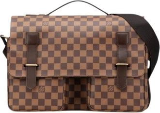 Louis Vuitton Pre-owned Cross Body Bags, male, Brown, Size: ONE SIZE Pre-owned Canvas louis-vuitton-bags