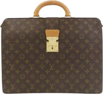 Louis Vuitton Pre-owned Handbags, male, Brown, Size: ONE SIZE Pre-owned Briefcase
