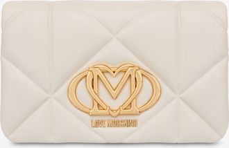 Love Moschino Smart daily bag trapuntata Embossed - Avorio