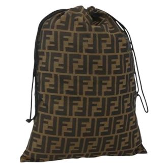 Fendi Pre-owned Bags, female, Brown, Size: ONE SIZE Pre-owned Vintage Pouch