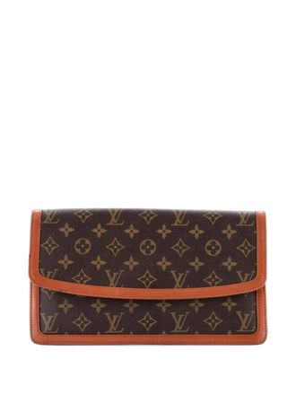 Louis Vuitton Dame Pochette Monogram Canvas GM clutch bag - Marrone