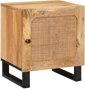 vidaXL Armario De Noche Natural 40 X 33 X 46 Cm Vidaxl