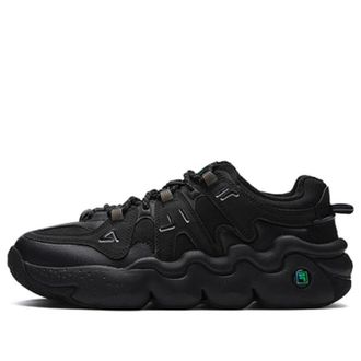 Fila Panini Low Retro Basketball Sneakers Black F12M242127FBK