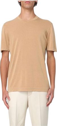 Drumohr Heren, Tops, Bruin, Maat: L