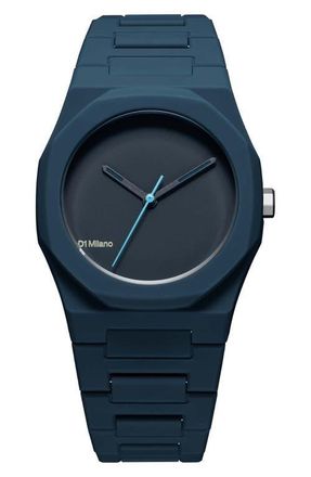 D1 Milano Polycarbon Bracelet Watch, 37mm in Blue at Nordstrom
