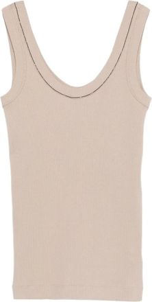 Brunello Cucinelli Mujer, Camisetas, Marr&oacute;n, Talla: S