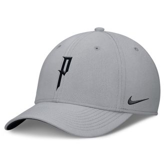 Nike Pittsburgh Pirates City Connect Rise Nike Mens Dri-FIT MLB Hat in Grey | NB17074NPTB-UHT