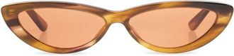 Alexander McQueen Alexander McQueen, Sunglasses, female, Orange, Size: ONE SIZE Sunglasses