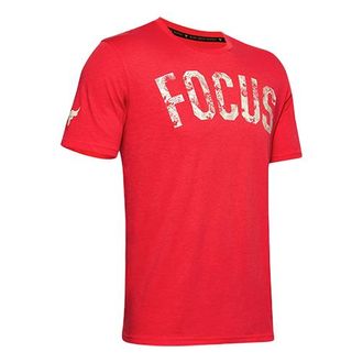 Under Armour Mens Under Armour Project Rock Training Sports Red 1351584-608