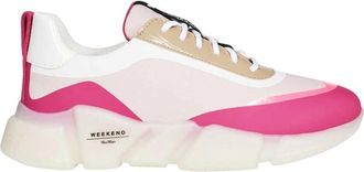 Max Mara Casual Sneakers met Ronde Neus - Dames - Sneakers - Veelkleurig - 35 EU - Schoenen