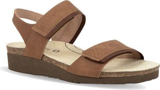 Naot Aisha Arch Pro Sandal in Latte Brown Leather at Nordstrom, Size 10Us