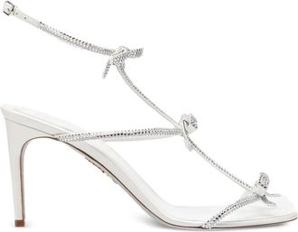 Rene Caovilla Sandali Caterina 80mm - Bianco