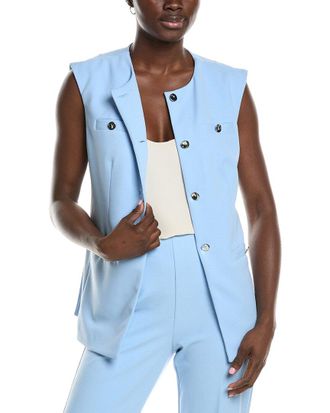 Anne Klein Heavy Cool Crepe Vest