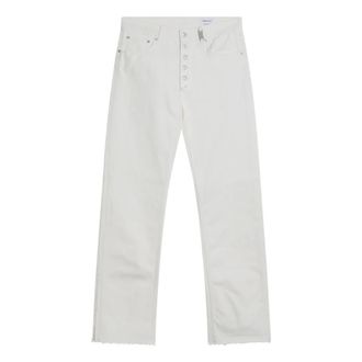 Alexander McQueen Alexander McQueen, Straight Jeans, male, White, Size: L Regular Fit Jeans