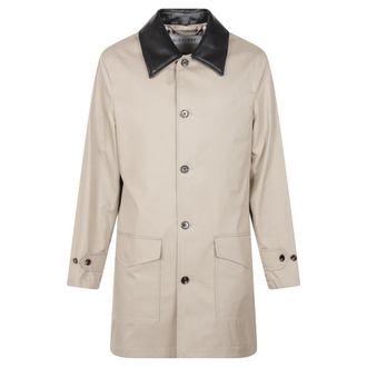 Burberry Meadowbank Trenchcoat - Heren - Trenchcoats - Beige - XL - Katoen - Jassen