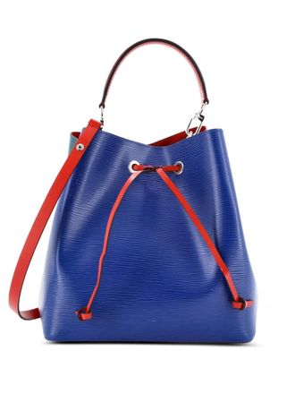 Louis Vuitton NeoNoe Handbag Epi Leather MM bucket bag - Blu