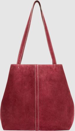 Vanessa Bruno Sac Tote Bag Gm Bordeaux