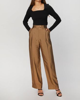 Stine Goya Chet Pants In Mocha