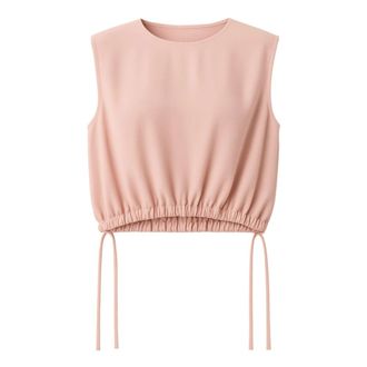 Liviana Conti Sleeveless Blouse - female - Liviana Conti - Blouses - Pink - L - Blouses & Shirts