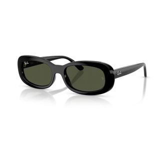 Ray-Ban Ovale Zonnebril - Dames - Zonnebrillen - Zwart - 53 MM - Accessoires
