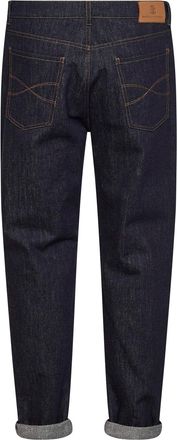 Brunello Cucinelli Mens Jeans Iconic Fit Blue Denim Cotton
